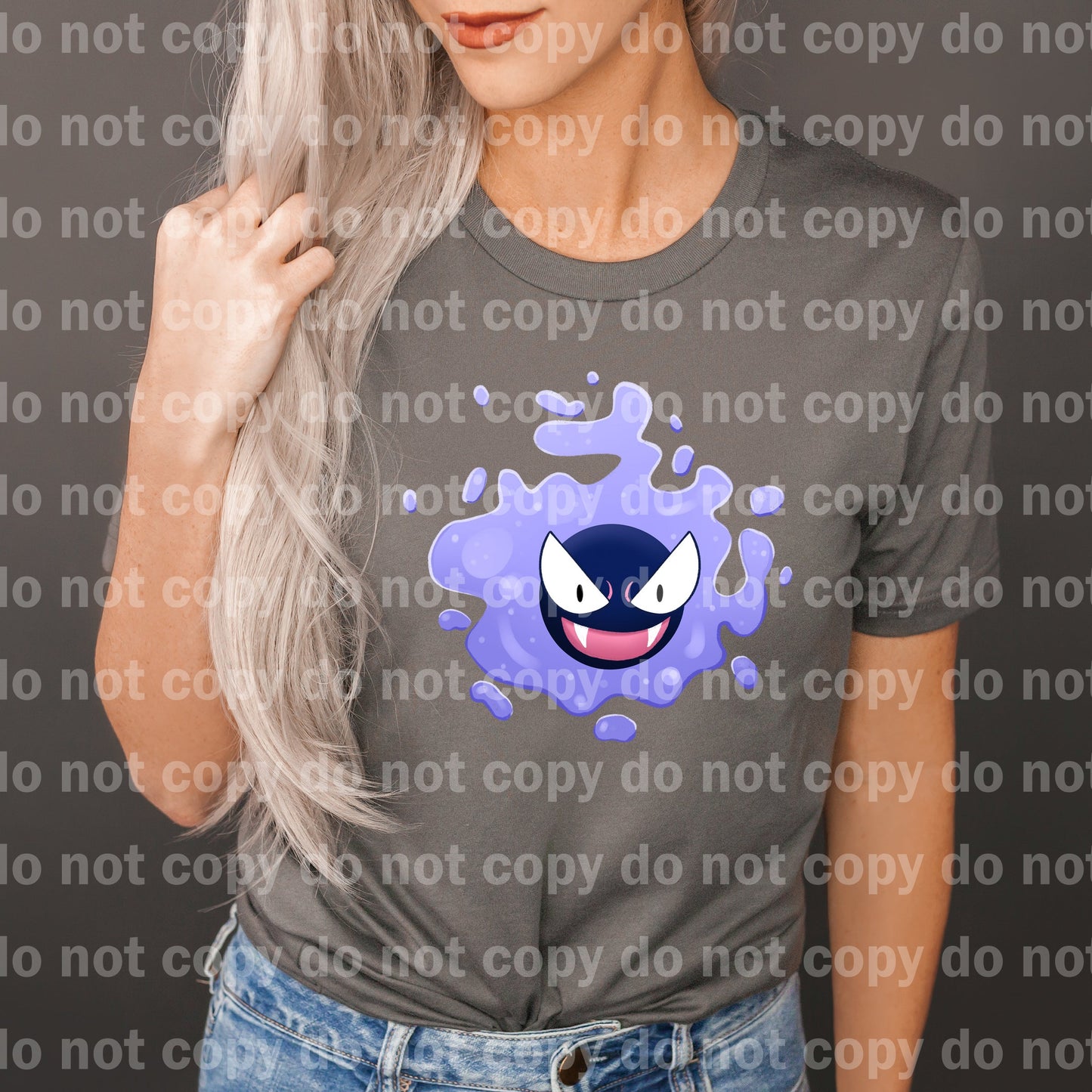 Ghost Poison Type Pocket Monster Dream Print or Sublimation Print