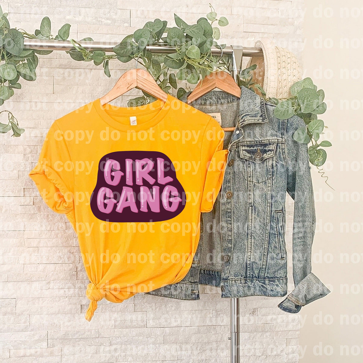 Girl Gang Pink Dream Print or Sublimation Print