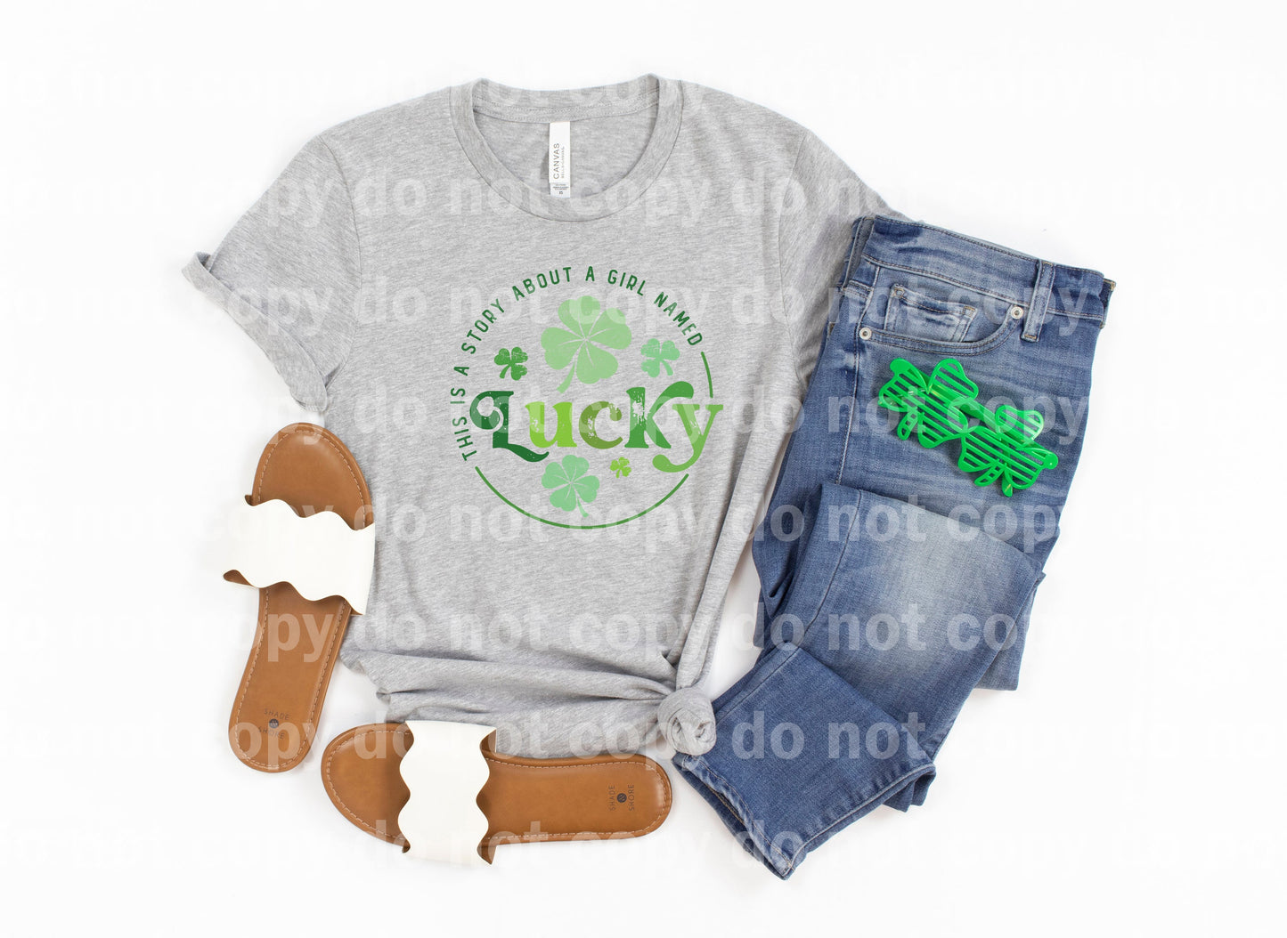 This is The Story About Girl Named Lucky Dream Print or Sublimation Print