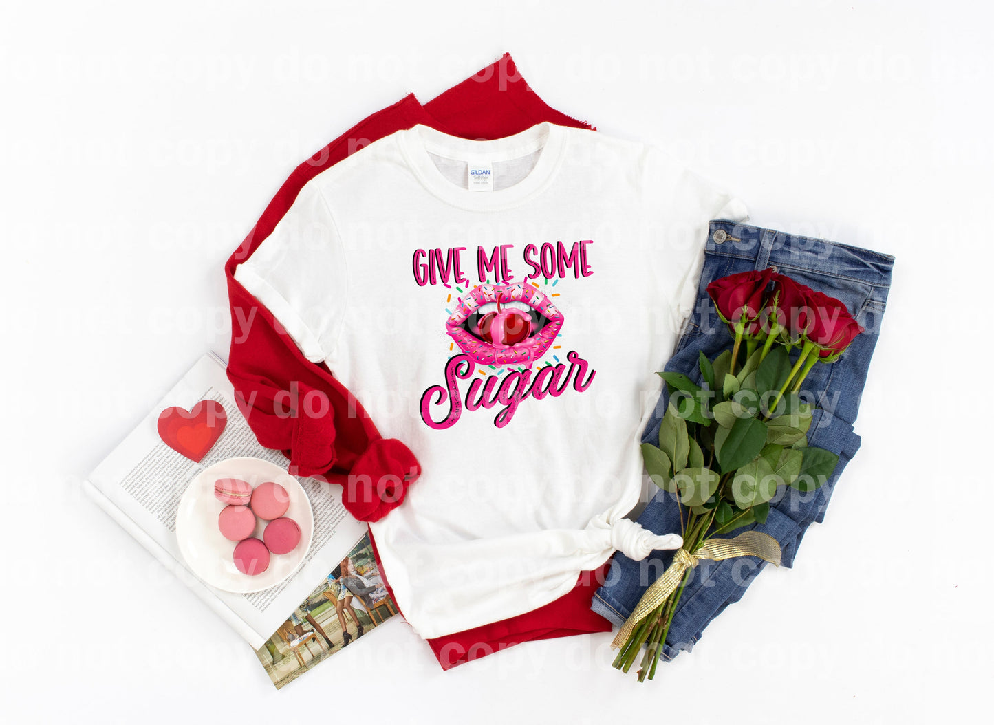 Give Me Some Sugar Lips Cherry Dream Print or Sublimation Print