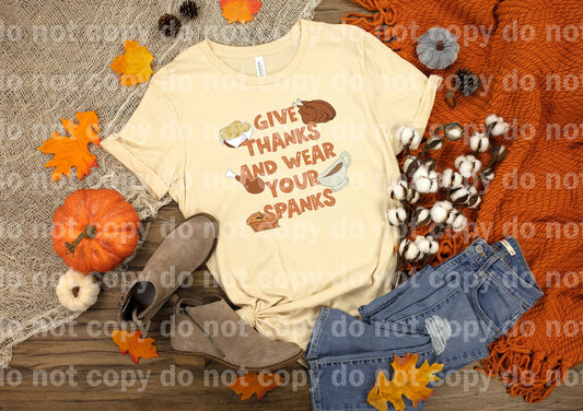 Give Thanks And Wear Your Spanks Dream Print or Sublimation Print