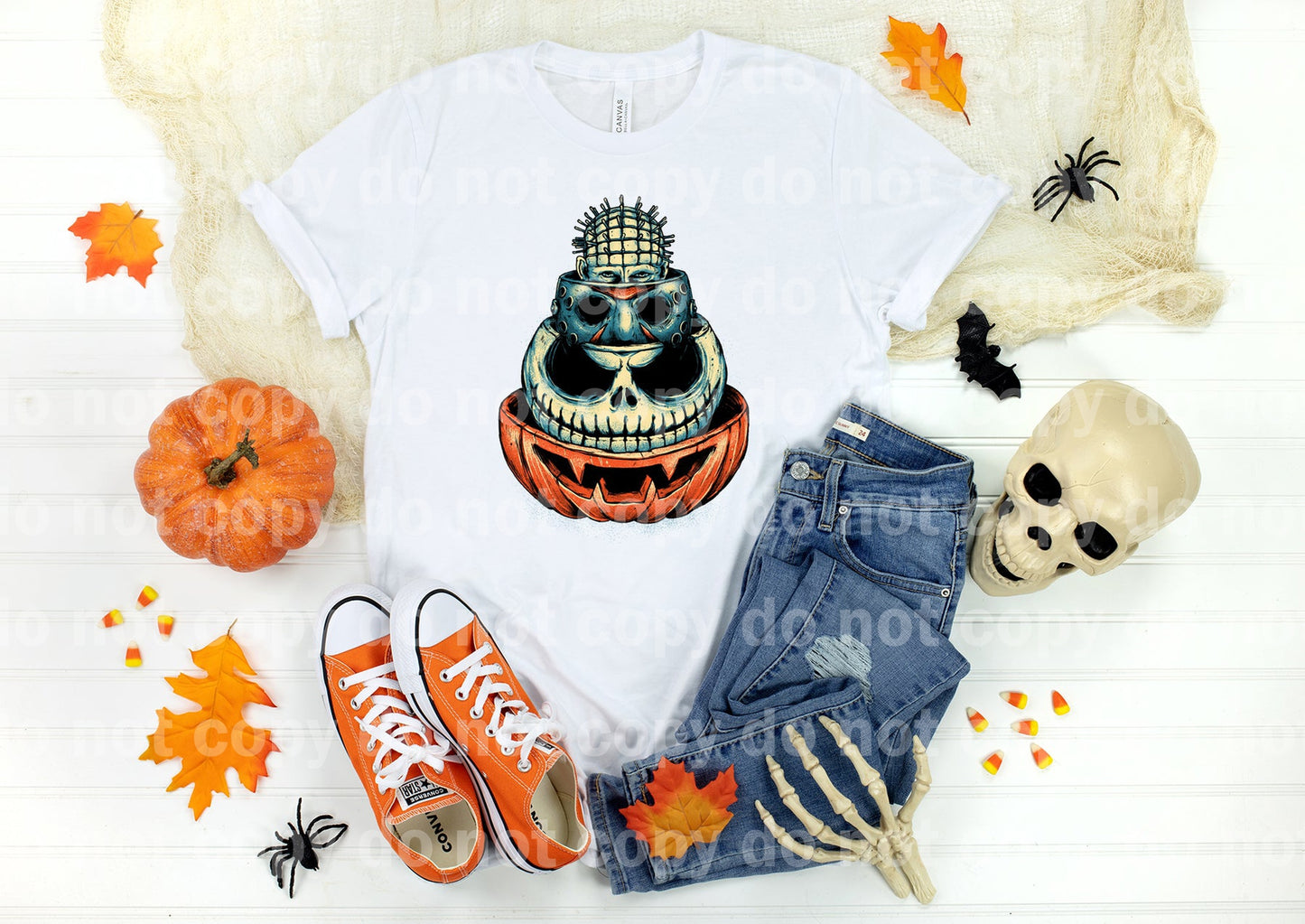 Horror Pumpkin Stack Dream Print or Sublimation Print