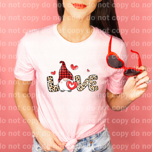 Gnomes Love Leopard Dream Print or Sublimation Print