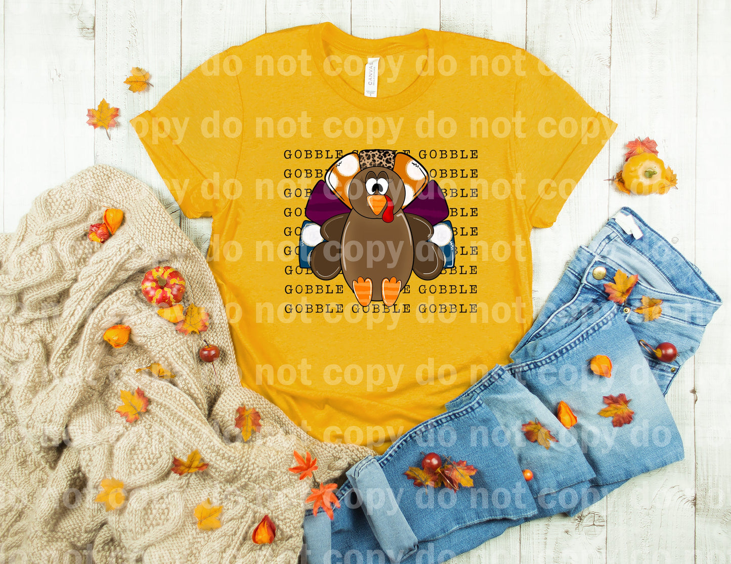 Gobble Gobble Turkey Dream Print or Sublimation Print