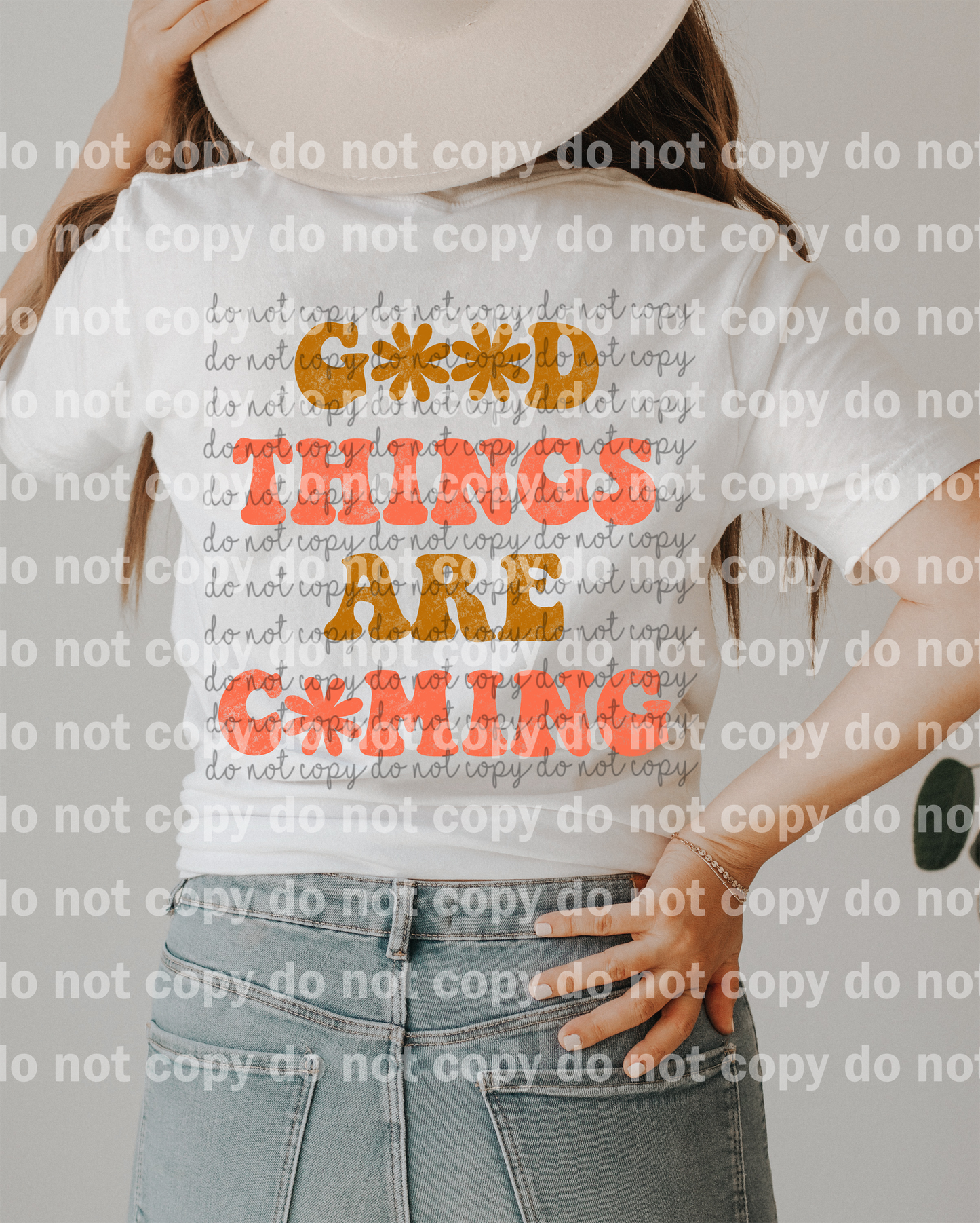 Good Things Are Coming Distressed Full Color/One Color Dream Print or Sublimation Print