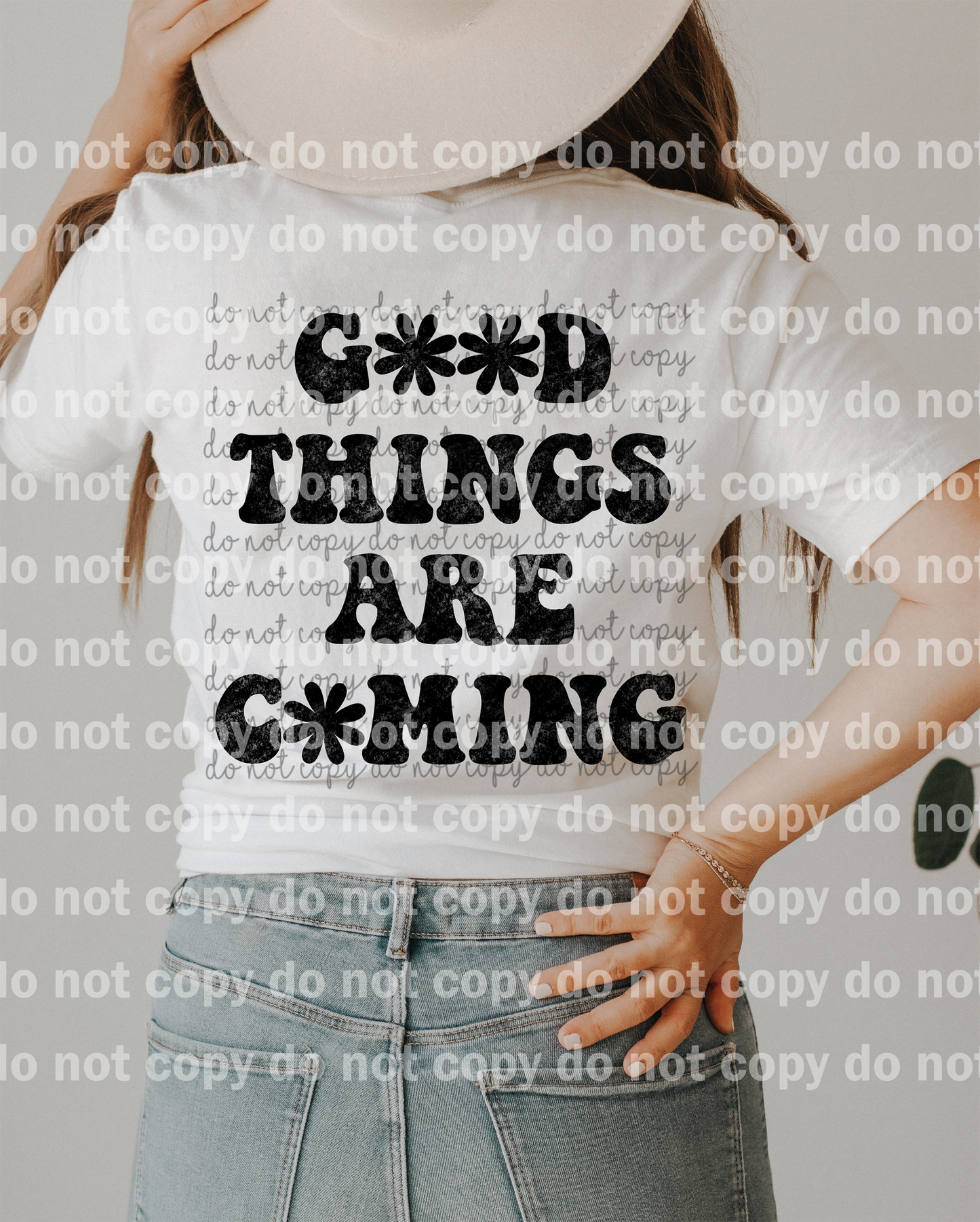 Good Things Are Coming Distressed Full Color/One Color Dream Print or Sublimation Print