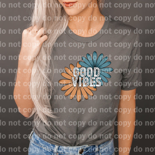Good Vibes Flowers Dream Print or Sublimation Print
