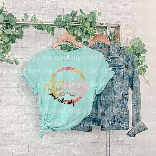 Good Vibes Only Butterfly Dream Print or Sublimation Print
