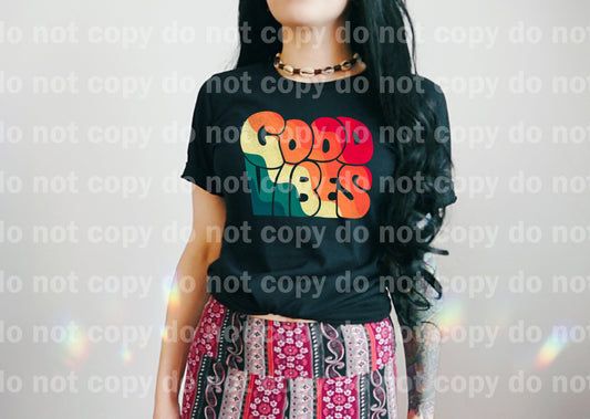 Good Vibes Retro Dream Print or Sublimation Print