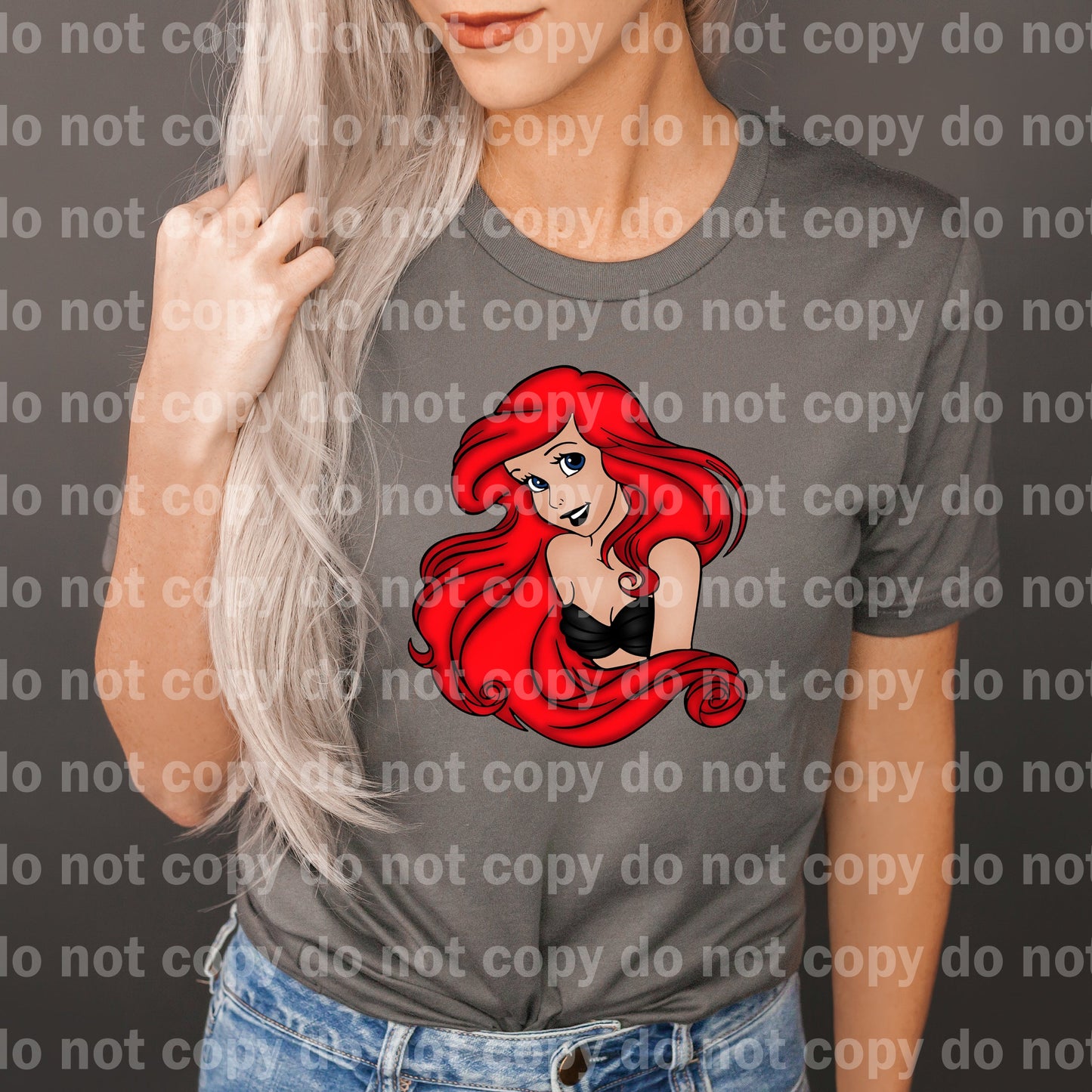 Gothic Mermaid Princess Dream Print or Sublimation Print