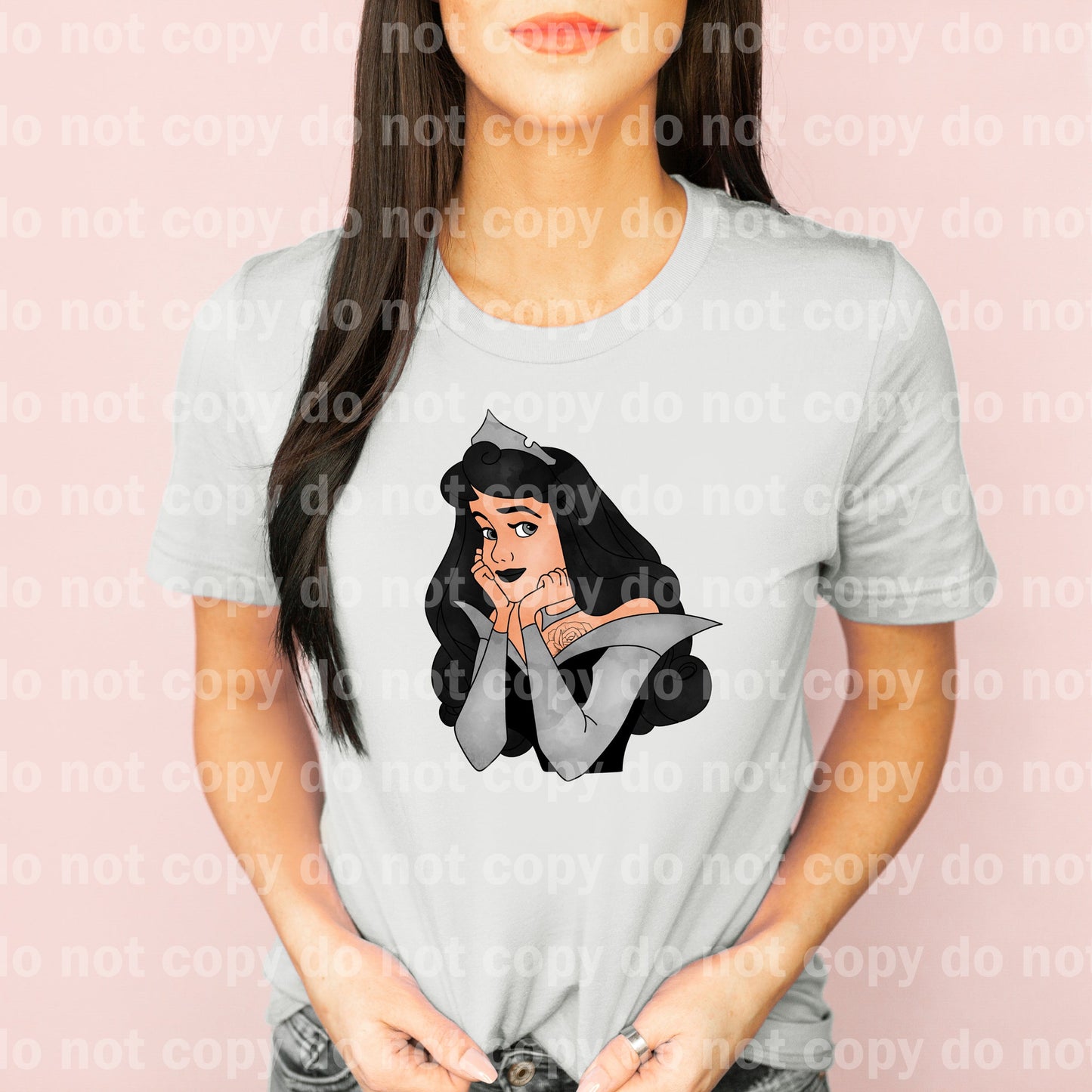Gothic Sleeping Black Hair Dream Print or Sublimation Print