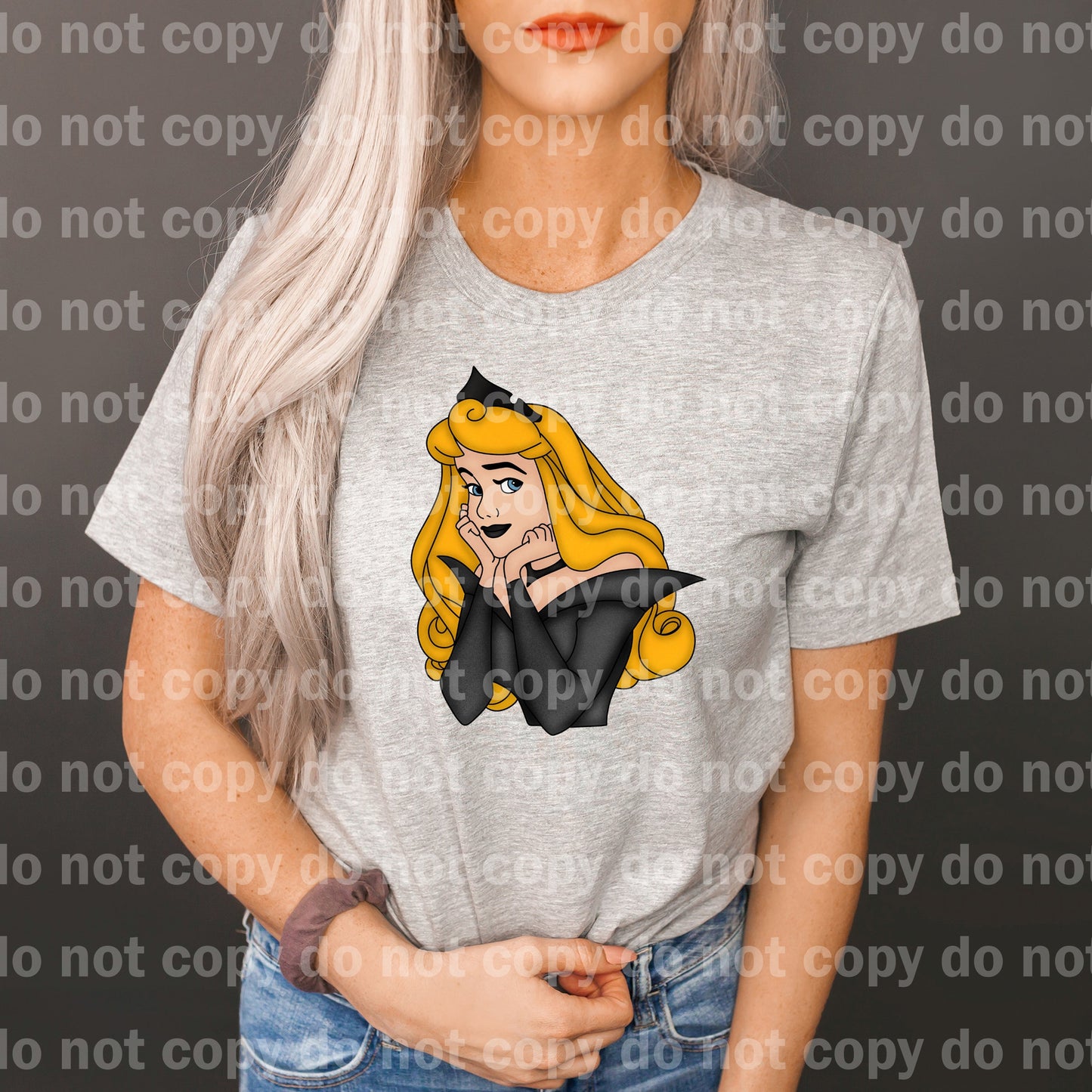 Gothic Sleeping Yellow Hair Dream Print or Sublimation Print