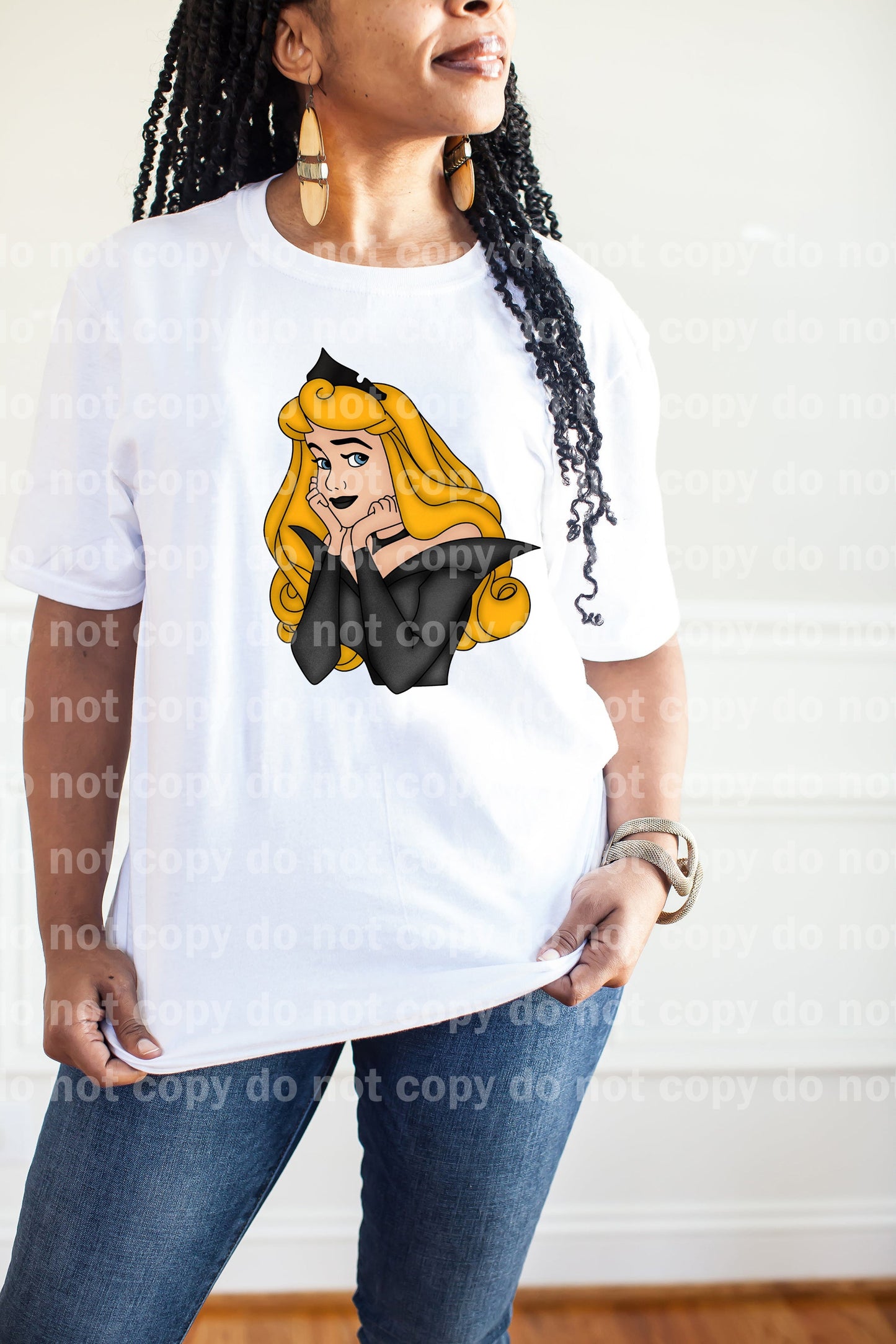 Gothic Sleeping Yellow Hair Dream Print or Sublimation Print