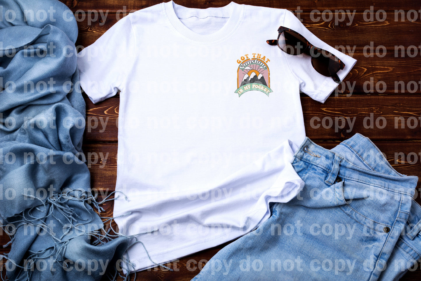 Got That Sunshine In My Pocket Distressed Dream Print or Sublimation Print