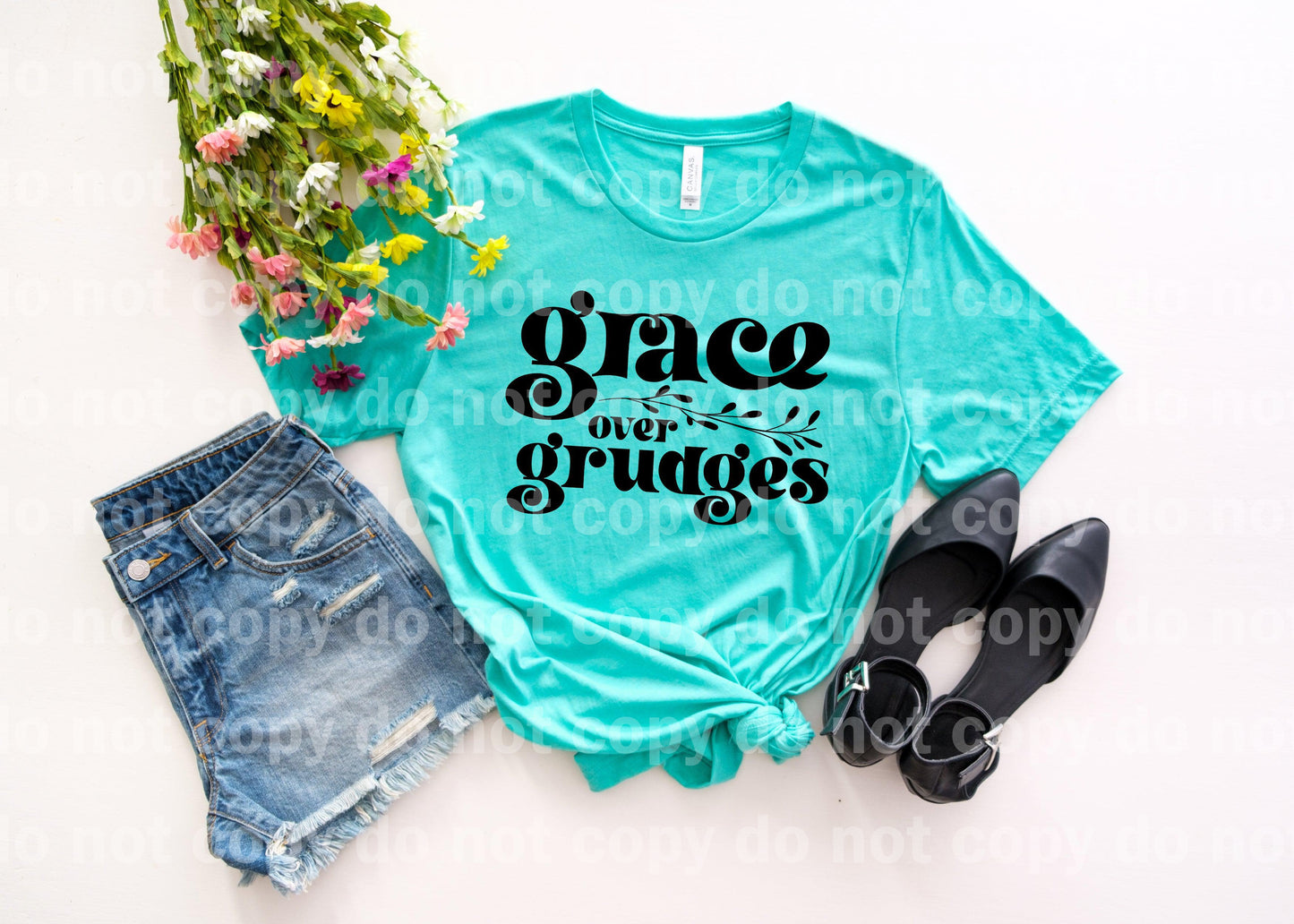 Grace Over Grudges Typography Dream Print or Sublimation Print