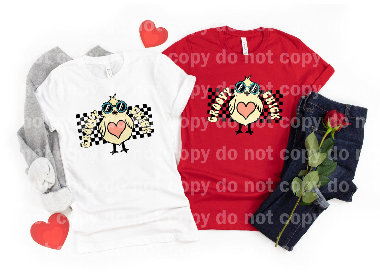 Groovy Chick In Various Colors Dream Print or Sublimation Print