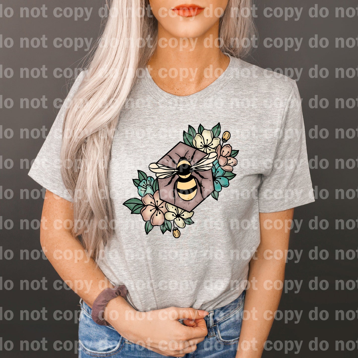 Grunge Boho Bee Dream Print or Sublimation Print