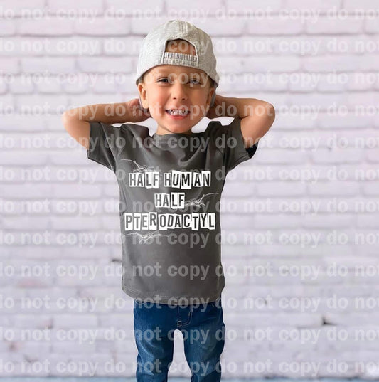 Half Human Half Pterodactyl Black/White Dream Print or Sublimation Print