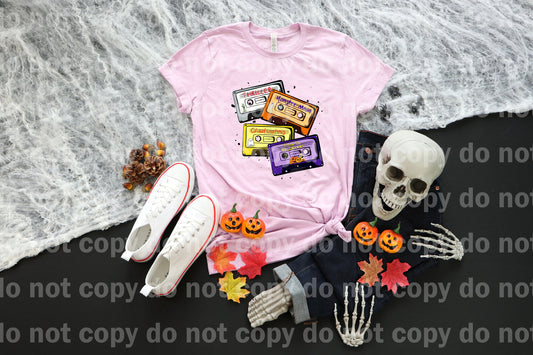 Casetes de Halloween Impresión de Sueños o Impresión por Sublimación