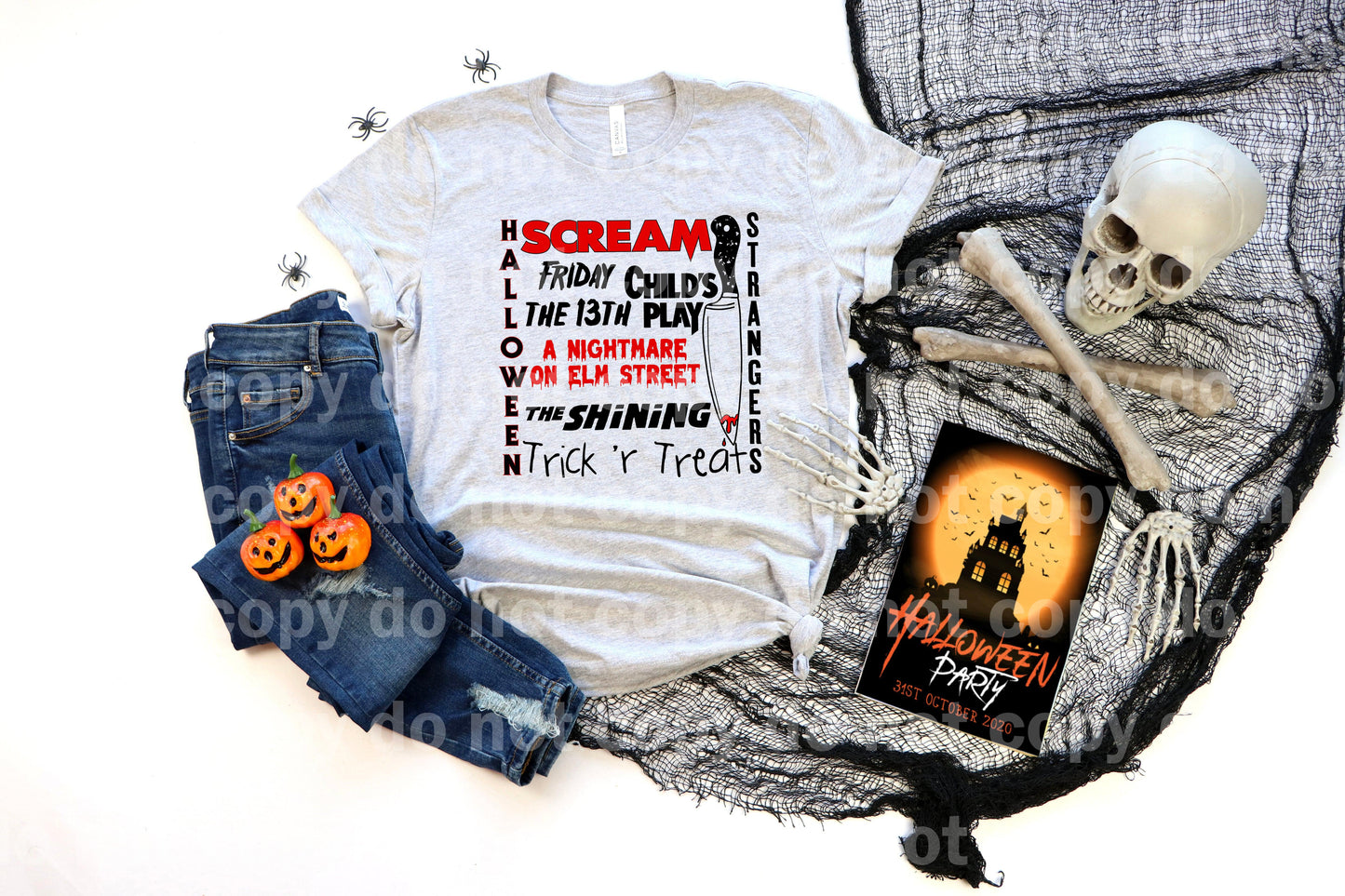 Halloween Strangers Dream Print or Sublimation Print
