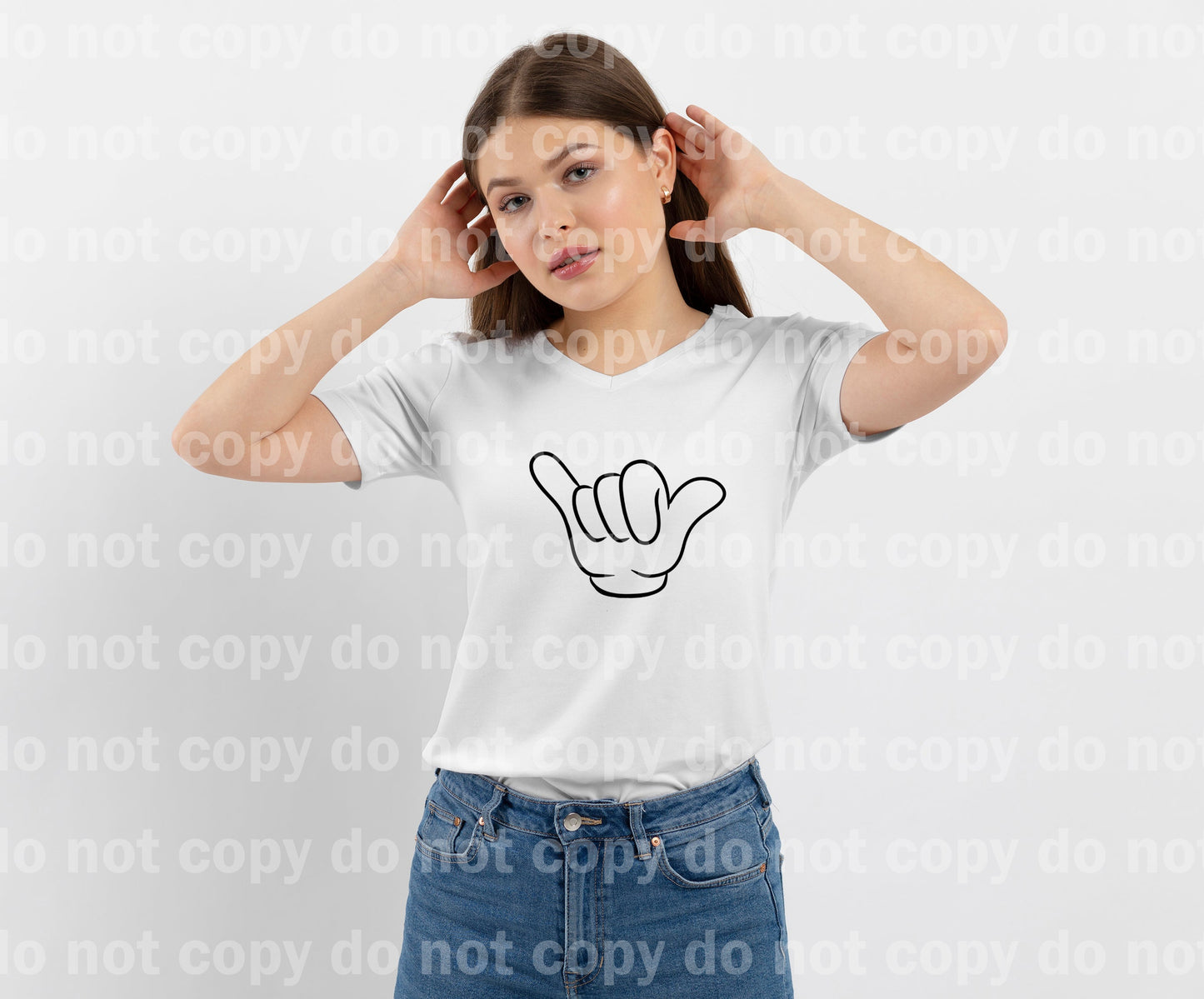 Hang Loose Hand Shaka Dream Print or Sublimation Print