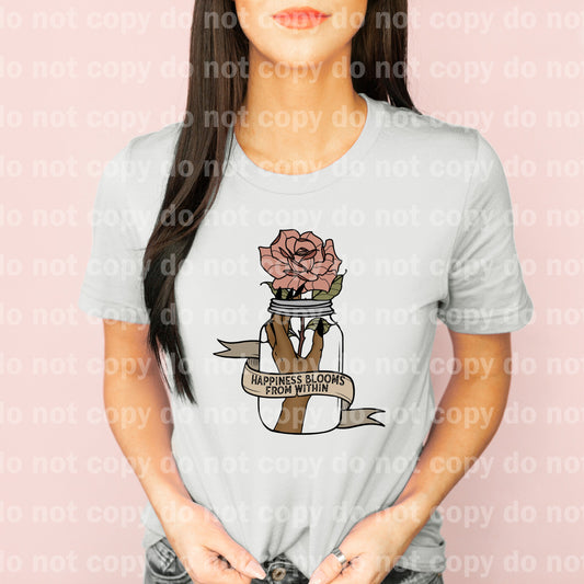 Happiness Blooms From Within Medium Hand Dream Print or Sublimation Print