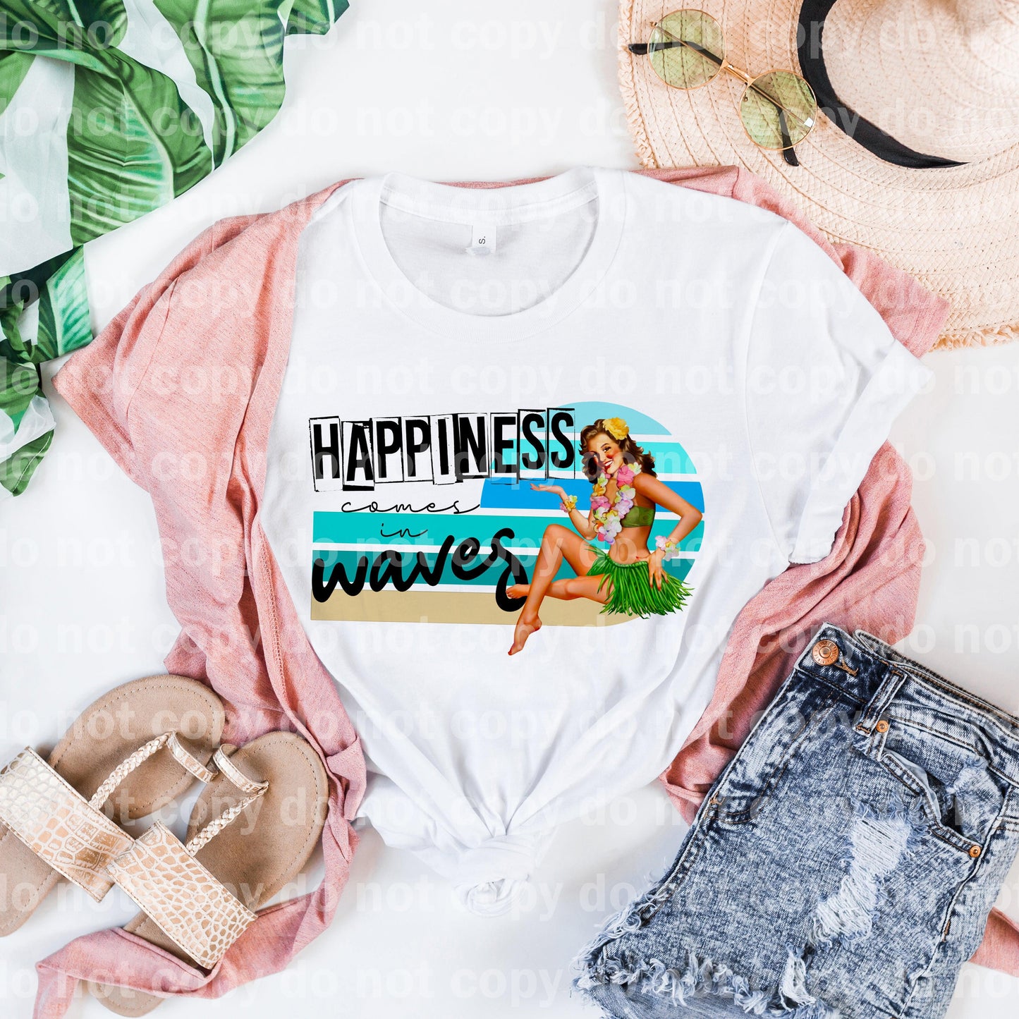 Happiness Comes In Waves Dream Print or Sublimation Print