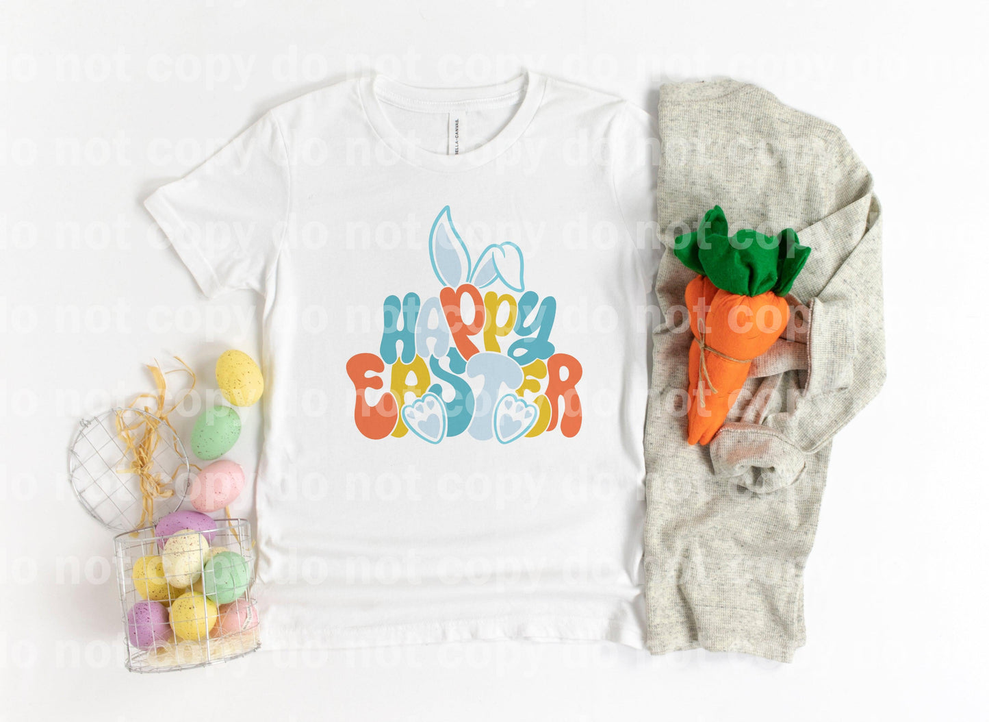 Happy Easter Bunny Ears Dream Print or Sublimation Print