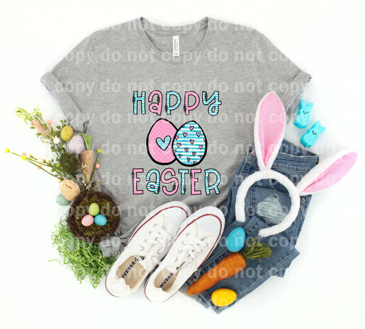 Happy Easter Eggs Dream print transfer