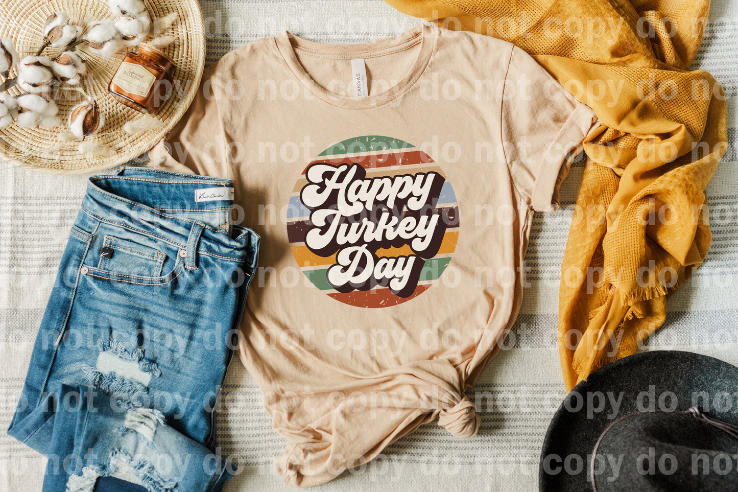 Happy Turkey Day Dream Print or Sublimation Print