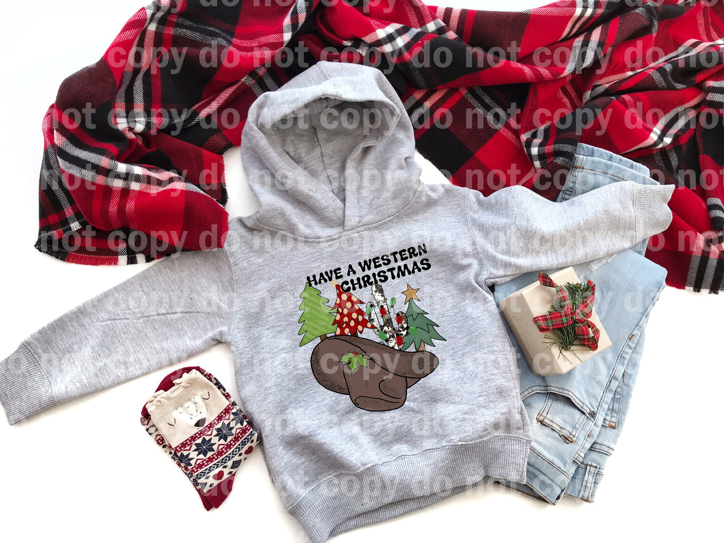 Have A Western Christmas Dream Print or Sublimation Print