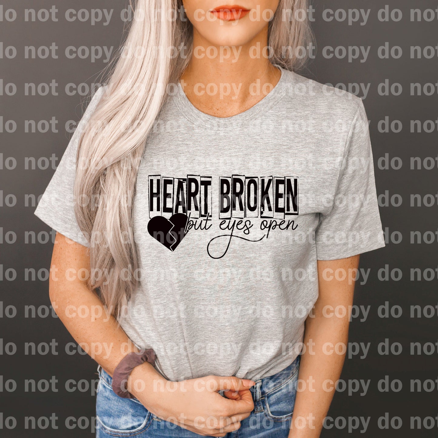 Heart Broken But Eyes Open Dream Print or Sublimation Print