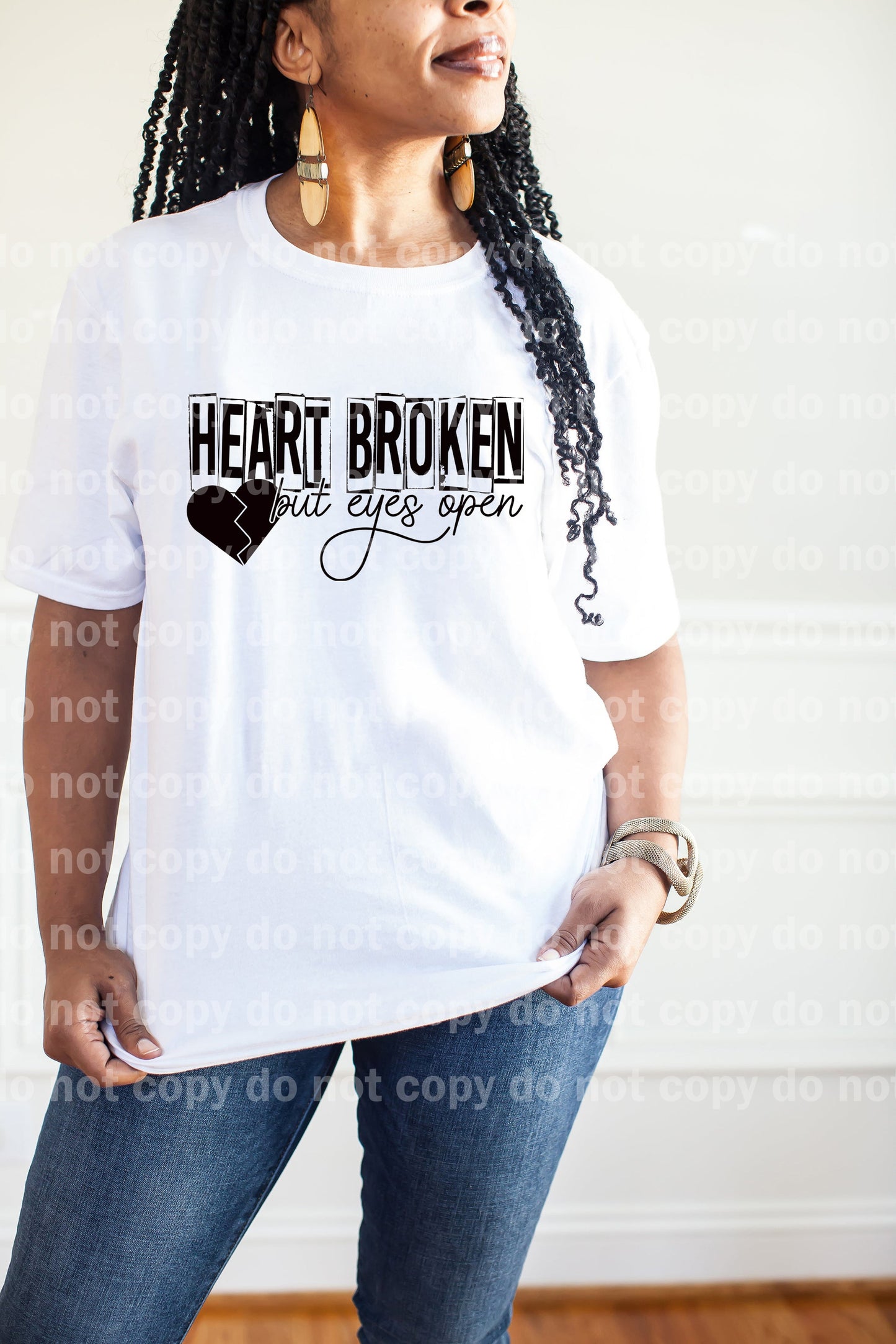 Heart Broken But Eyes Open Dream Print or Sublimation Print