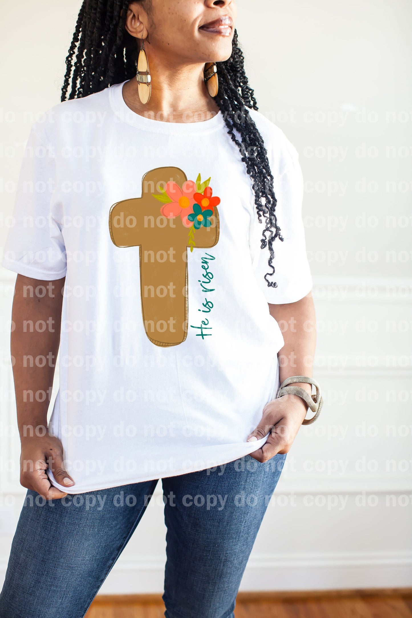 He Is Risen Cross Dream Print or Sublimation Print