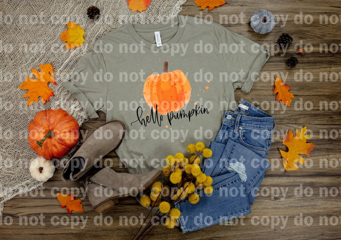 Hello Pumpkin Dream Print or Sublimation Print