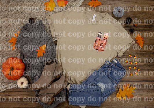 Hola Calabaza Bolsillo Sueño Impresión o Impresión por Sublimación