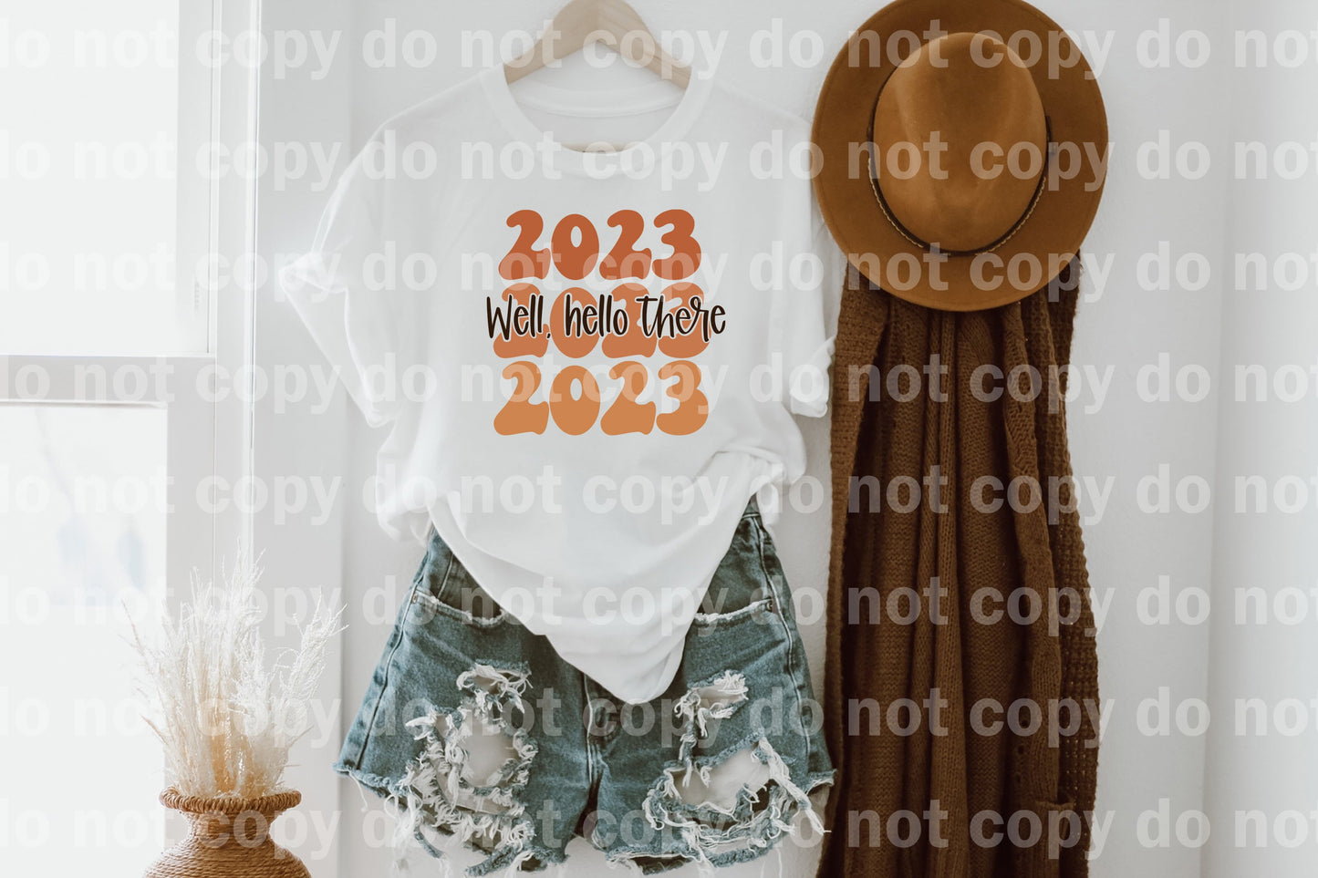 Well Hello There 2023 Orange Dream Print or Sublimation Print