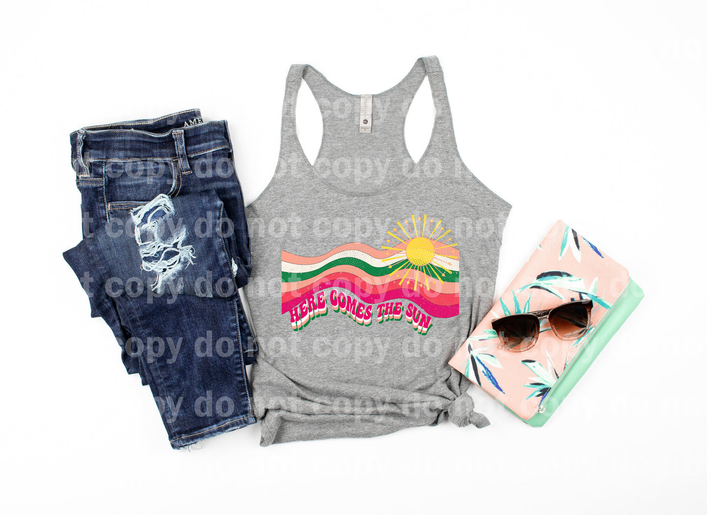 Here Comes The Sun Wavy Dream Print or Sublimation Print