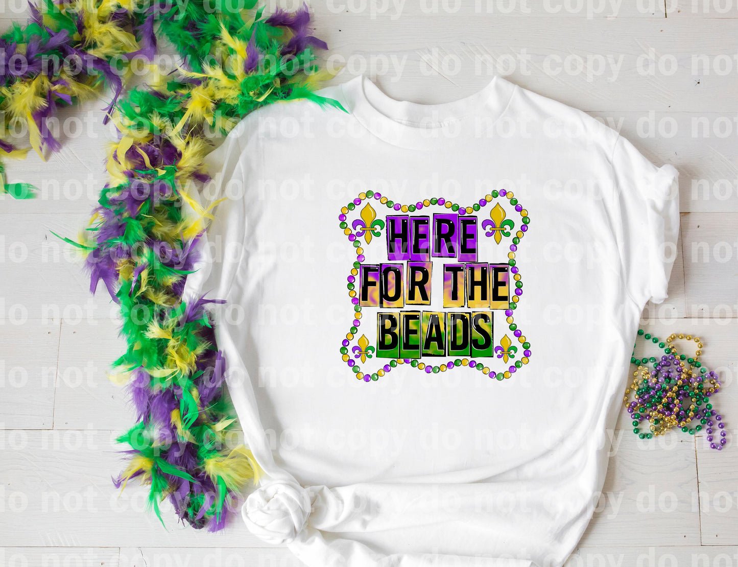 Here For The Beads Dream Print or Sublimation Print