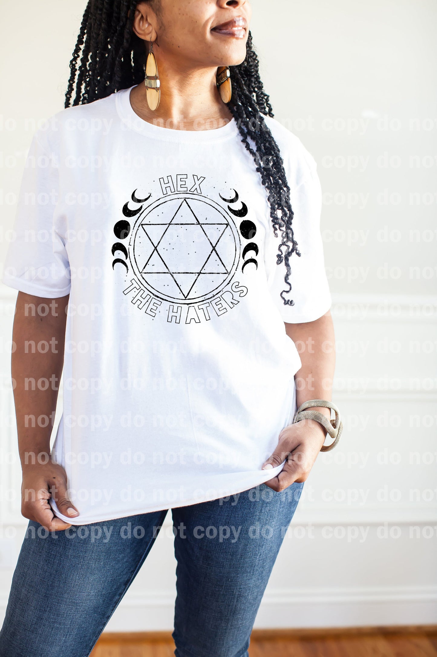 Hex The Haters Black/White Dream Print or Sublimation Print