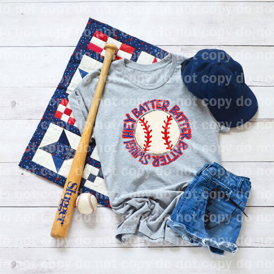 Hey Batter Batter Baseball Dream Print or Sublimation Print