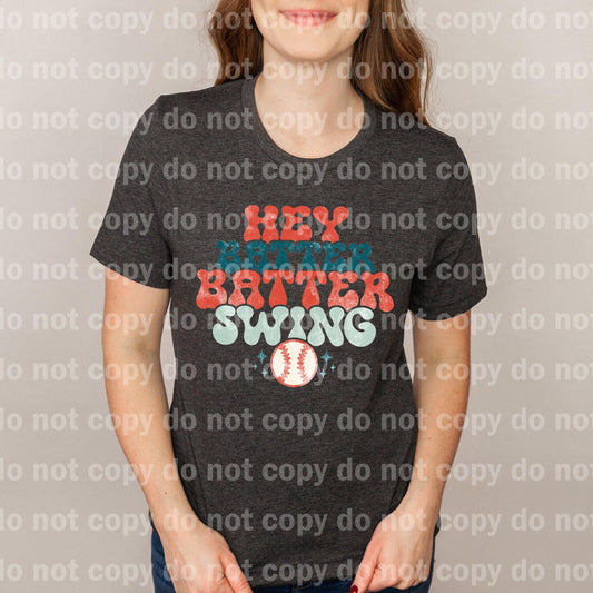 Hey Batter Batter Swing Dream Print or Sublimation Print