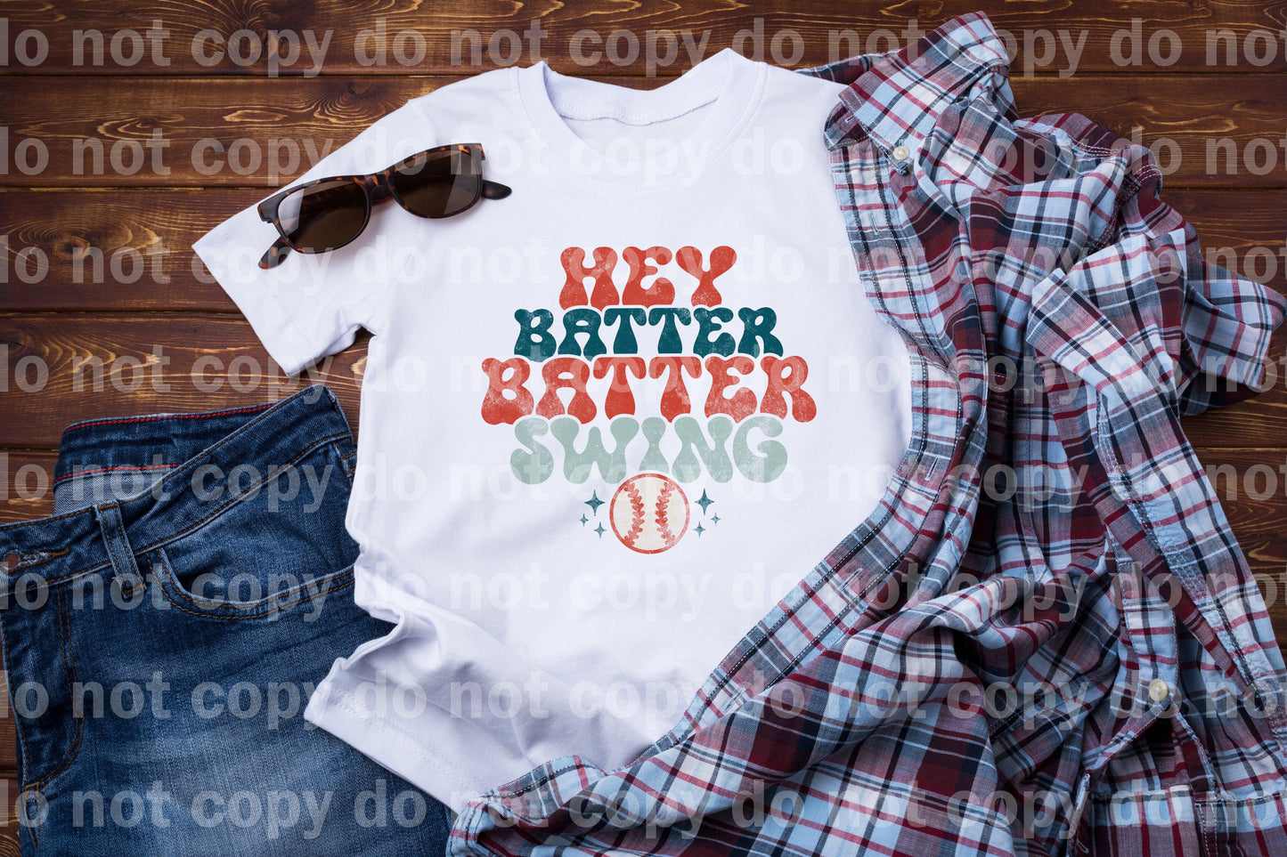 Hey Batter Batter Swing Dream Print or Sublimation Print