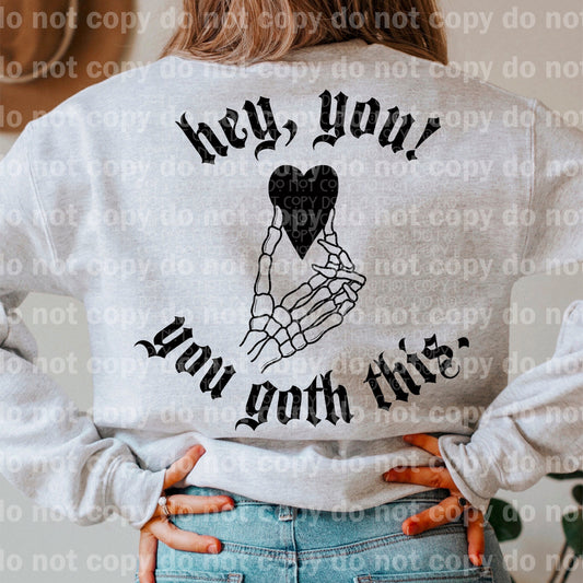 Hey You You Goth This Dream Print or Sublimation Print