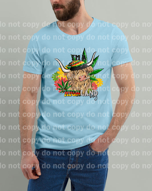 I'm A Highland Boy Dream Print or Sublimation Print