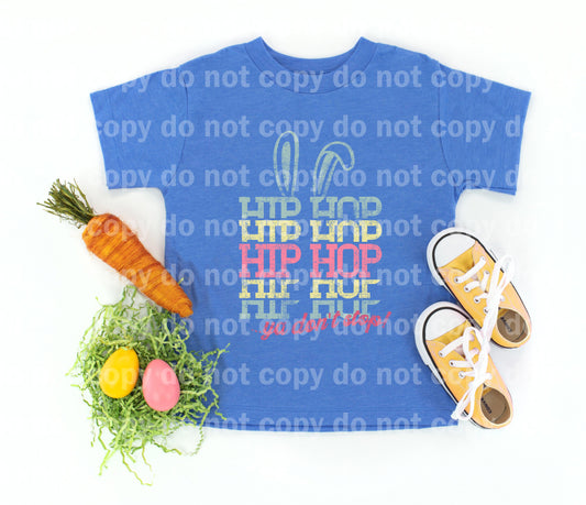 Hip Hop Ya Dont' Stop Word Stacked Dream print transfer