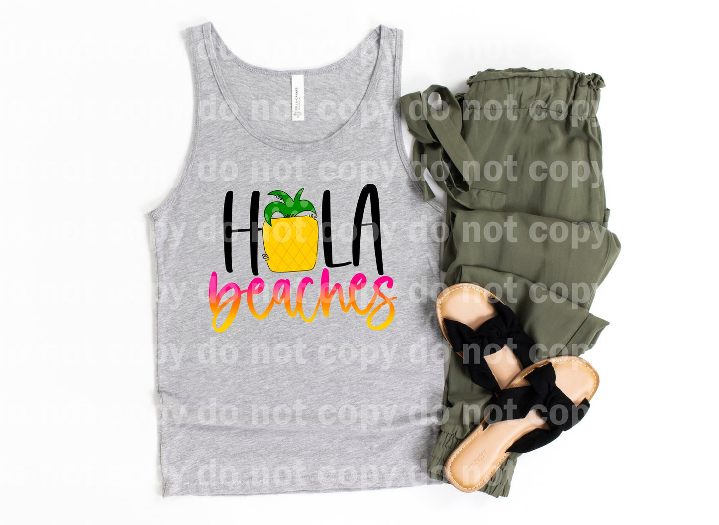 Hola Beaches Plant Dream Print or Sublimation Print