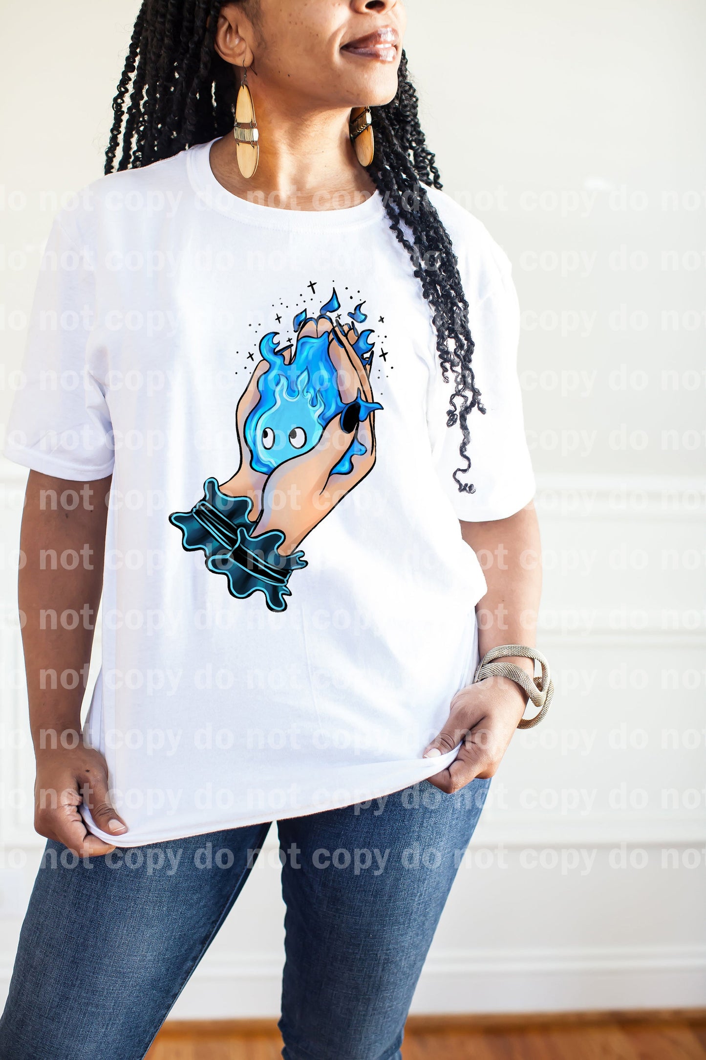 Hands Holding Cold Fire Dream Print or Sublimation Print
