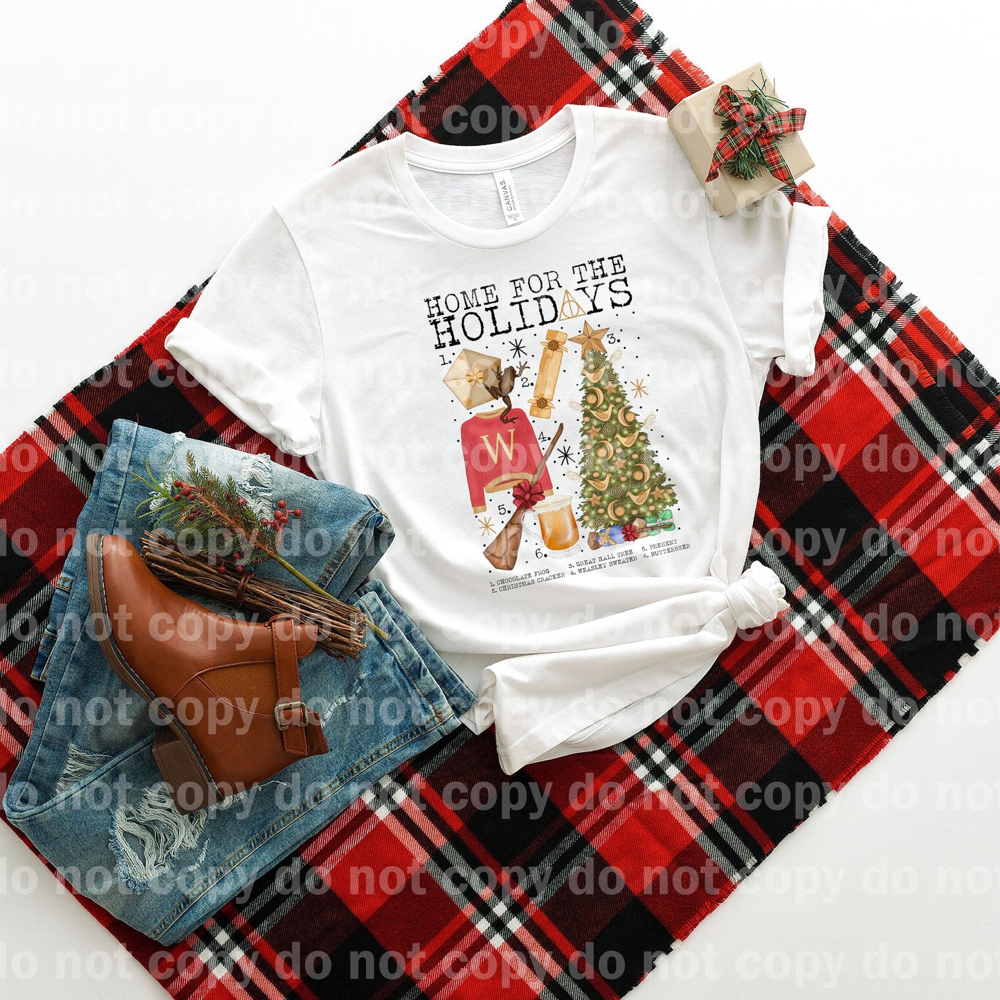 Home For The Holidays HP Chart Dream Print or Sublimation Print
