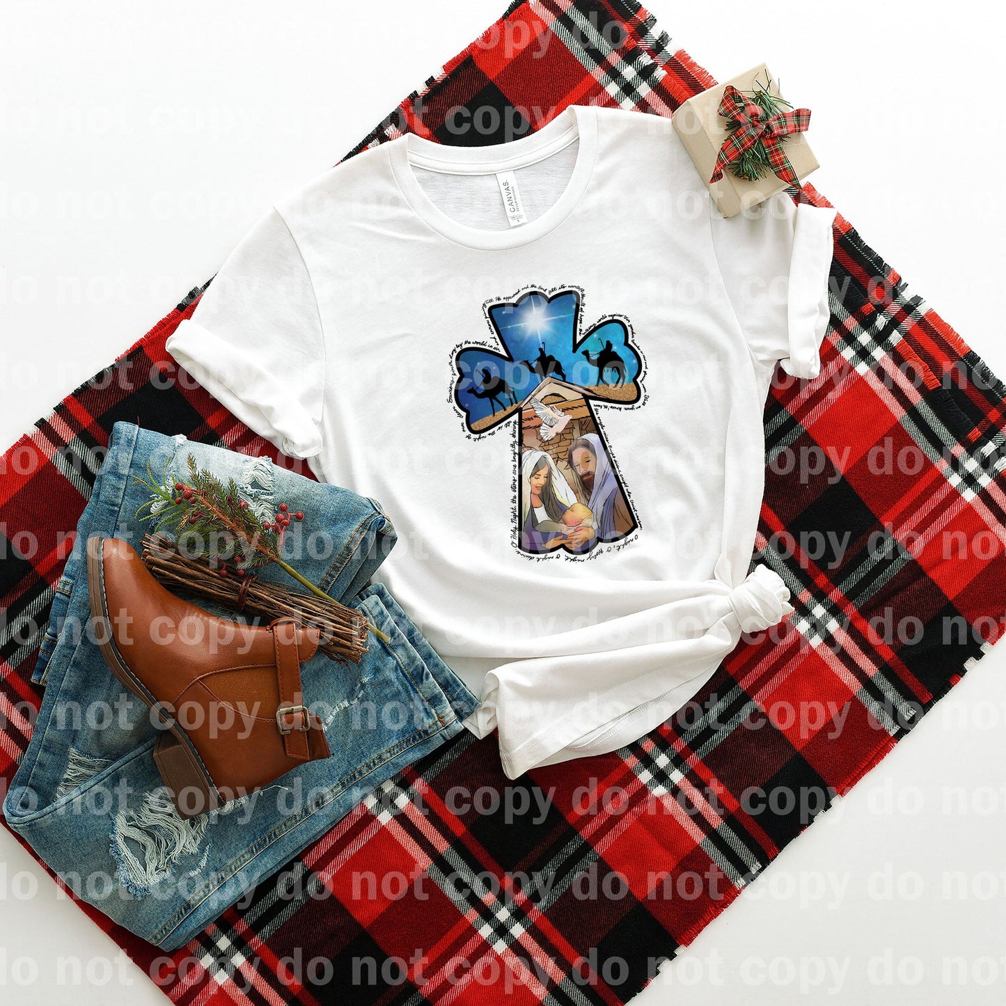 Holy Night Cross Dream Print or Sublimation Print
